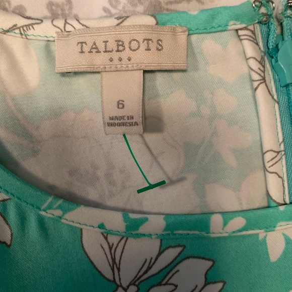 Talbots sleeveless fit and flare dress - Picture 2 of 8